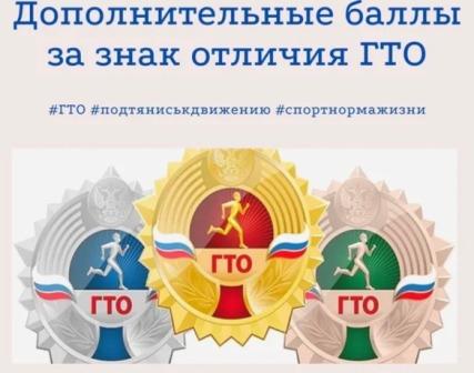 Знак отличия ГТО 